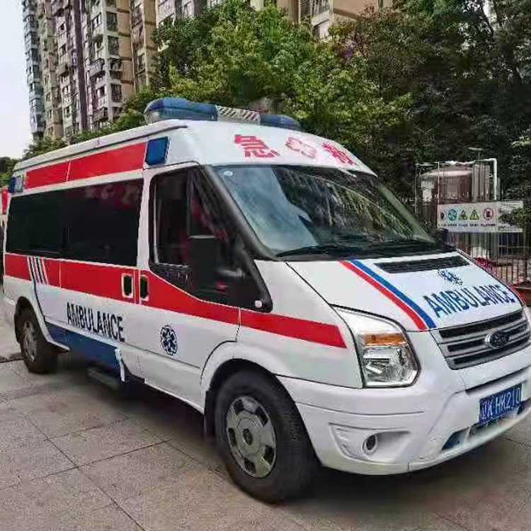 绥滨长途救护车护送病人返乡